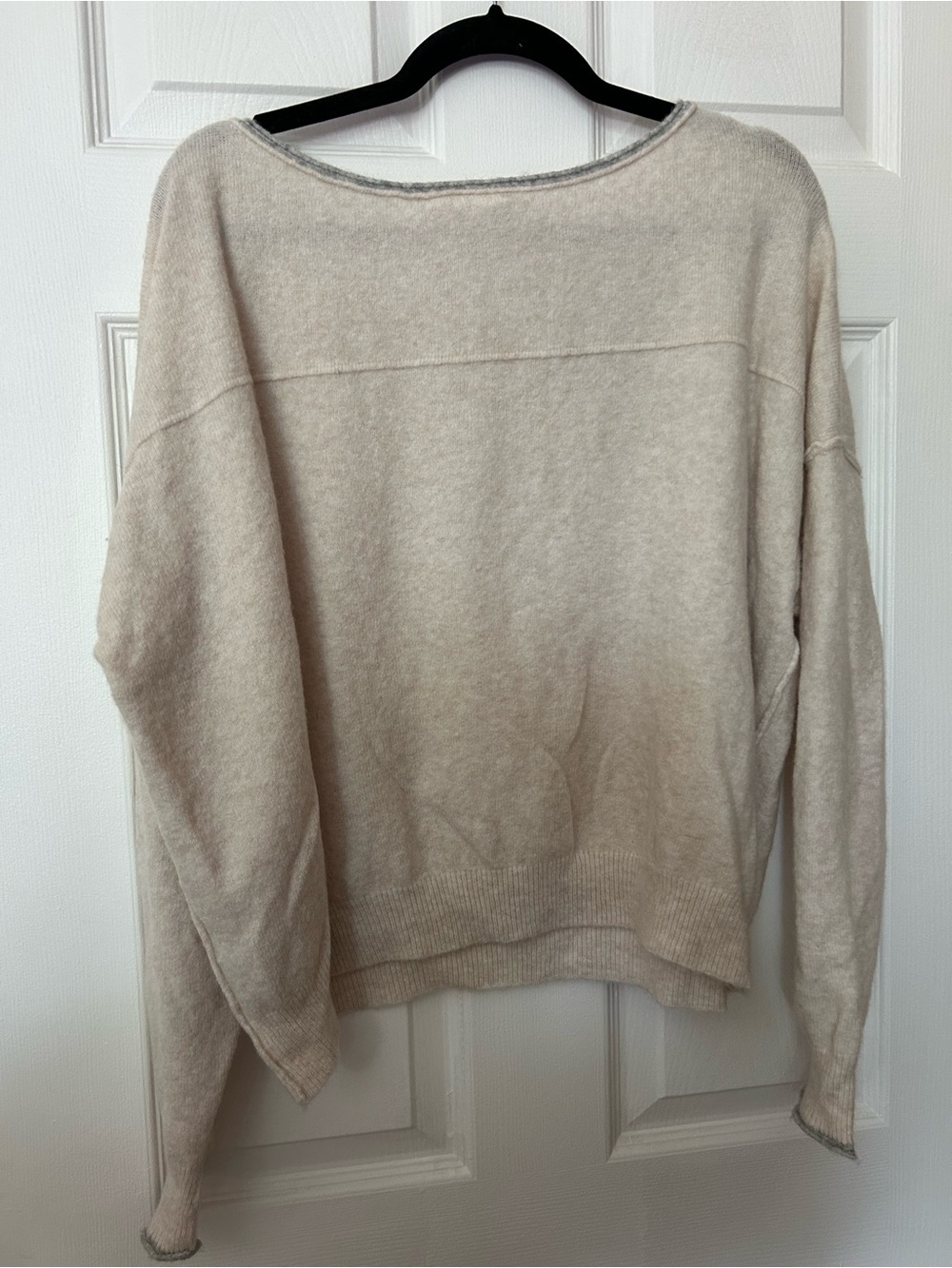 NWOT Free People See Me Pullover - Ivory - Picture 4 of 5